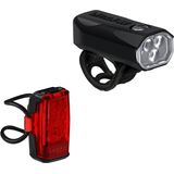 Set Lumini Fata-Spate Lezyne KTV Drive Pro 400 Plus si KTV Plus Drive