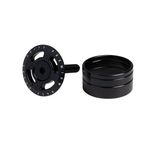 Floare Furca cu Capac DEITY Crosshair cu distantiere negru