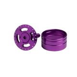 Floare Furca cu Capac DEITY Crosshair cu distantiere mov