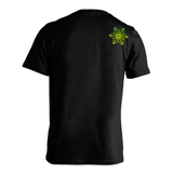 Tricou SUPACAZ Str8 Up Verde-Albastru