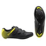 Pantofi Ciclism Northwave Road Core 2, negru-galben