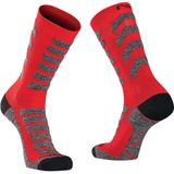 Sosete Ciclism Northwave Northwave Husky Ceramic, negru-rosu