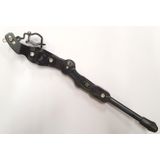 Cric Bicicleta Bikefun 26-29 reglabil pe triunghi spate alu Negru