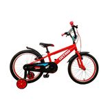 Bicicleta Copii cu Roti Ajutatoare Ultra Larisa 20 AL V-Brake Rosu