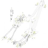 Kit cadru Merida 21, e160/e140