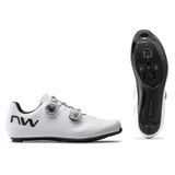 Pantofi Ciclism Northwave Road Extreme GT 4, alb-negru