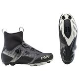 Pantofi Ciclism Northwave MTB Celsius XC GTX, negru-alb