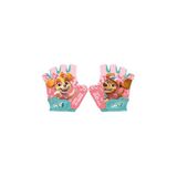 Manusi Scurte Copii Paw Guard Roz-Turcoaz XS
