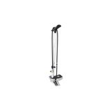 Pompa Bicicleta Podea Contec Air Support Chrome - Argintiu