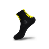 Sosete FLR Elite 9cm Negru-Galben neon