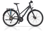 City Bike Cross Quest Lady Trekking, 28", gri-albastru