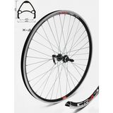 Roata Bicicleta Crosser X3 36H 28 Spate QR Negru