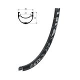 Janta Bicicleta KLS Brave DSC 32H AV 26 Negru