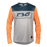 Bluza Ciclism Tehnica TSG Breeze L/S - Blue Orange