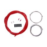 Set cablu + Camasa Frana Contec Neostop fata/spate - Rosu