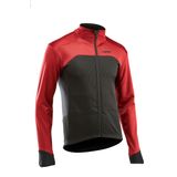 Jacheta Ciclism Northwave RelSelective Protection, negru-rosu