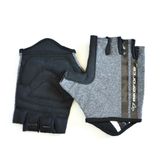 Manusi Bicicleta Bikeforce Modest, gri-negru