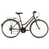 Bicicleta Trekking Kenzel Fresh W5, Negru