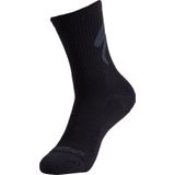 Sosete Ciclism Specialized Cotton Tall Logo, negru