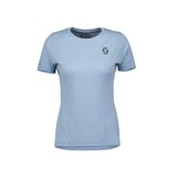 Tricou Ciclism Tehnic Scott Trail Run Short Sleeve, Dama, Glace Blue