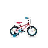 Bicicleta Copii cu Roti Ajutatoare Alpina Starter 16 Rosu