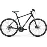 Bicicleta Trekking Merida Crossway 20, Negru-Argintiu