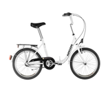 Bicicleta Pliabila Kenzel Camping Classic, 20, 3V, alb