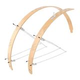 Aparatori Noroi Set Contec Flat Fender 42mm Bambus, maro