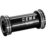 Butuc pedalier CEMA BB89 pentru Shimano W: 89,5 x ID: 41 mm Ceramic - Negru