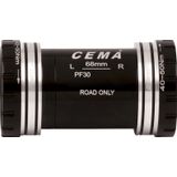 Monobloc CEMA PF30 Interlock FSA386 Rotor 30mm SG3 Ceramic COATED Negru Ax 30mm