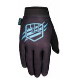 Manusi Bicicleta Fist Fist Breezer Hot Weather, negru-albastru