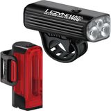 Set Lumini Fata/Spate Lezyne Lezyne LED Micro Drive 300+ STVZO / Zecto Drive STVZO