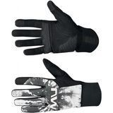 Manusi bicicleta Northwave Fast Gel Reflex, negru-reflectorizant