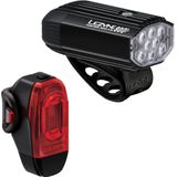 Set Lumini Fata/Spate Lezyne Mini Drive 400XL / KTV Drive+ Pair Includes Silicone Rubber Mounting Straps