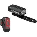 Set Lumini Fata/Spate Lezyne Hecto Drive 500XL / Strip Drive 300+ PA Hectincludes Silicone Rubber Mounting ST