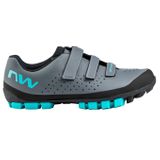 Pantofi Ciclism Northwave MTB Hammer WMN, gri-turcoaz
