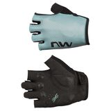 Manusi Bicicleta Scurte Northwave Active Woman Sage Albastru