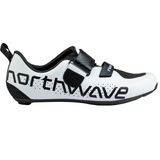 Pantofi Ciclism Northwave Triatlon Tribute Carbon Alb-Negru