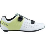 Pantofi Ciclism Northwave Road Storm Carbon Cool Matcha Alb