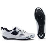 Pantofi Ciclism Northwave Triat. Tribute 2 Alb-Negru