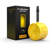 Camera bicicleta Pirelli P Zero SmarTube 23/32-622, Presta 60mm Galben cu valva neagra