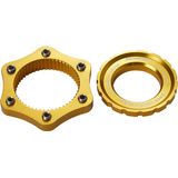 Adaptor Frana Reverse, Centerlock, gold