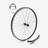Roata Bicicleta Crosser X2 36H 28" Fata QR Negru capsata