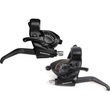 Set manete schimbator si frana Shimano Tourney ST-EF41, 3x6 viteze, negru
