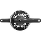 Angrenaj SRAM Quarq RED E1 2 Foi pentru 12 Viteze 170mm 46 33T Negru fara Monobloc DUB