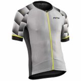 Tricou Ciclism Tehnic Northwave Storm Air, gri-verde