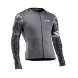 Bluza Ciclism Tehnic Northwave Blade L/S, negru-gri