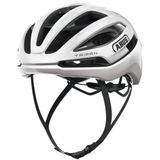 Casca Ciclism Road Abus Taipan LED Alb-Stralucitor