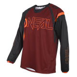 Bluza Ciclism O'Neal Element Fr Hybrid, rosu-portocaliu