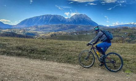Cu bicicleta la Holbav și Poiana Mărului